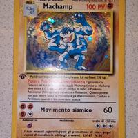 Machamp originale Holo prima edizione BS 8/102 ITA