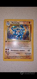 Machamp originale Holo prima edizione BS 8/102 ITA