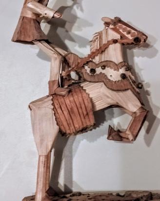 Statuetta Artigianale Vintage