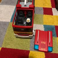 Camion pompieri Playmobil luci e suoni