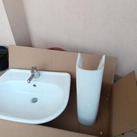 lavabo con colonna 