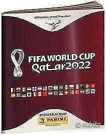 Set completo album figurine panini wc Qatar 2022