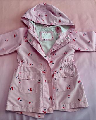 Impermeabile bimba 3-4 anni