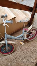 bicicletta bimba di Frozen 
