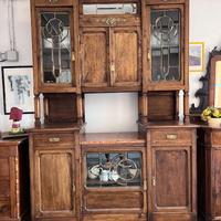 Cristalliera in stile Liberty