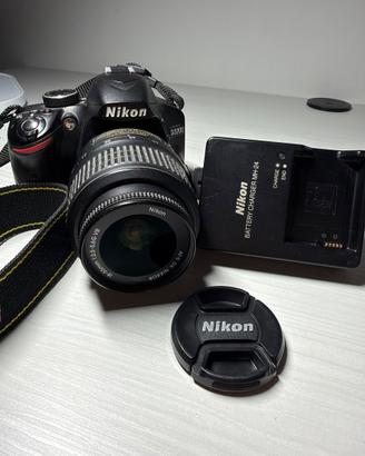 Nikon D3200 Reflex + obiettivo 18-55mm
