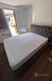 Letto contenitore matrimoniale nuovo