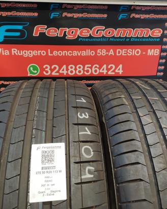 Pneumatici 275/50R20 113W PIRELLI Estive