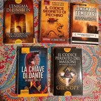Set libri genere Thriller storici