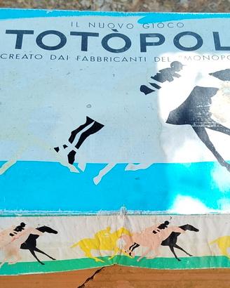 gioco da tavolo vintage Totopoli