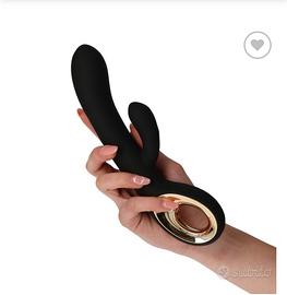 Vibratore rabit a doppia estremità ricaricabile