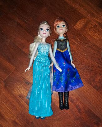 bambole Anna e Elsa
