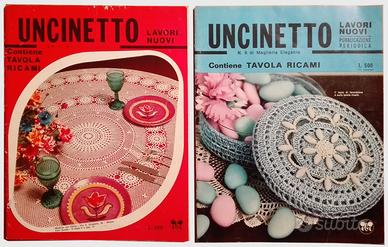 Riviste Vintage anni 70 di lavori all'uncinetto - Libri e Riviste In  vendita a Treviso
