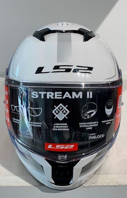 Subito - Morelli Road S.r.l.s - Casco LS2 FF808 STREAM II VINTAGE Bianco/Rosso/Blu  - Accessori Moto In vendita a Pesaro e Urbino