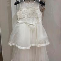 Vestito bambina damigella cerimonia