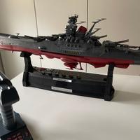 Space Battleship Yamato scala 1/350 assemblaggio p