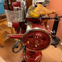Berkel mod 115 staccafetta restaurata rossa