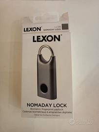 LEXON Nomaday Lock lucchetto biometrico