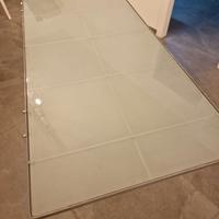 Tavolo in vetro 200x85 – design moderno – perfetto