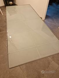 Tavolo in vetro 200x85 – design moderno – perfetto