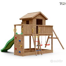 Casetta con Scivolo GALAXY L2S giochi da giardino