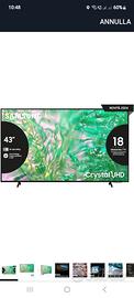 Smart Tv Samsung 43"