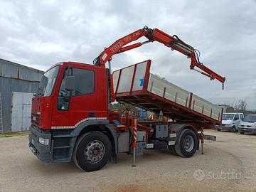 Camion Iveco EuroTech 180E27 Gru+Jib/Rib