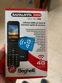 Telefono per anziani Salvavita phone slv40 4g