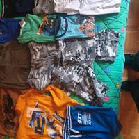 Stock di vestiti estivi da bambino 7-8 anni