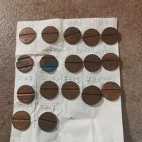 monete 10 lire più gettoni 