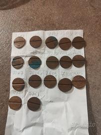 monete 10 lire più gettoni 