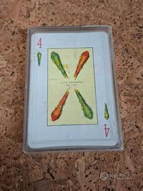 Mazzo di carte spagnole vintage
