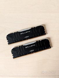 16GB Ram DDR4 3200MHz RGB - Crucial Ballistix