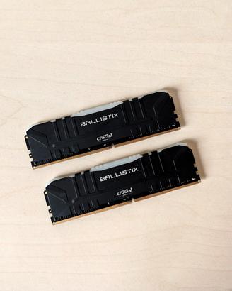 16GB Ram DDR4 3200MHz RGB - Crucial Ballistix