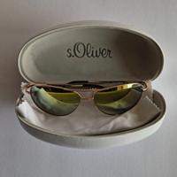 Occhiali da sole s.Oliver stile Aviator oro