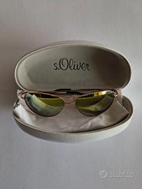 Occhiali da sole s.Oliver stile Aviator oro