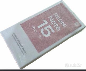 Xiaomi Redmi Note 15 Pro 512gb Titanium Sigillato