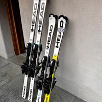 SCI HEAD GARA Team Junior Rebel Gs 166 -SL 139