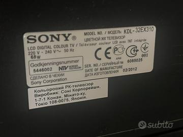 Tv lcd sony 32 pollici