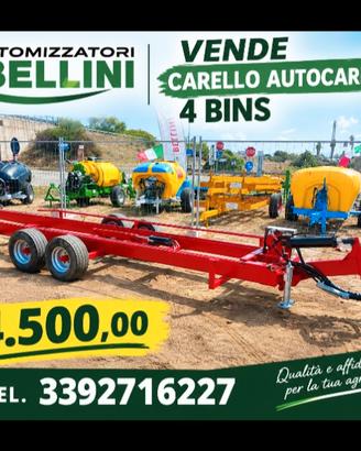 carello autocaricante 4 bins