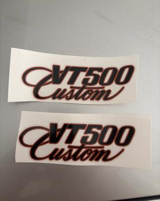 Adesivi honda vt 500 custom