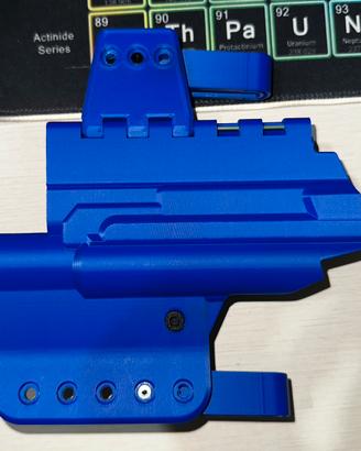 fondina per g17 g45 g19 con torcia x300 regolabile