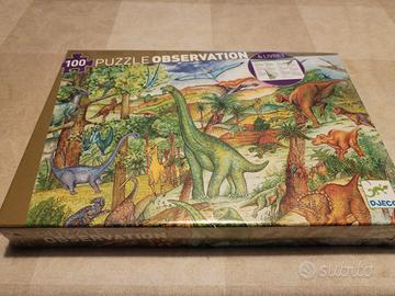 puzzle dinosauri 