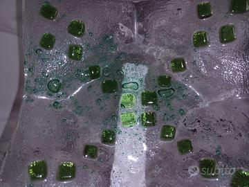 piatto in VETROFUSIONE