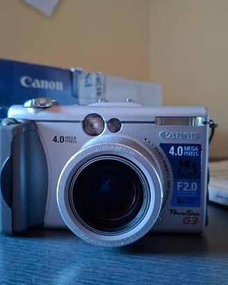 Canon G3 forocamera vintage Y2K