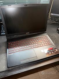 Msi laptop pc portatile gaming