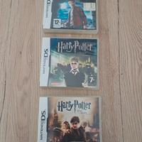 Lotto 3 giochi Harry Potter per nintendo DS 