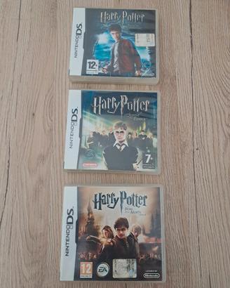 Lotto 3 giochi Harry Potter per nintendo DS 