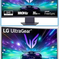 monitor LG ultra Gear qhd  32 pollici curvo 