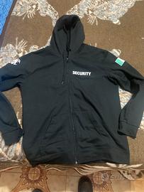 WIXSOO Felpa Security Italy Full Zip Uomo